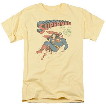 Superman 57 Cover Short Sleeve Adult T-shirt