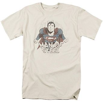 Superman Fly Away Short Sleeve Adult T-shirt