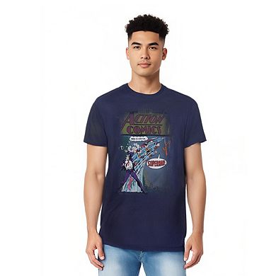 Superman Quick Change Short Sleeve Adult T-shirt