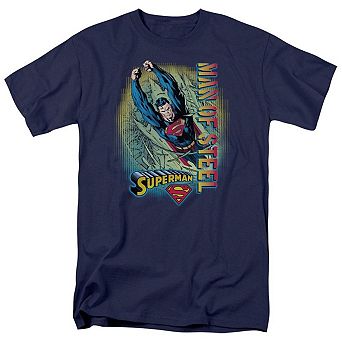 Superman Breakthrough Short Sleeve Adult T-shirt