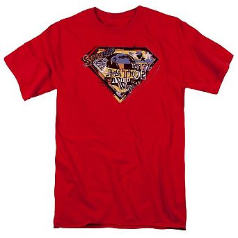 Superman American Way Short Sleeve Adult T-shirt