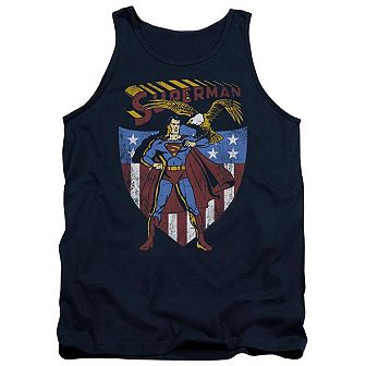 Superman All American Adult Tank Top