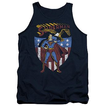 Superman All American Adult Tank Top