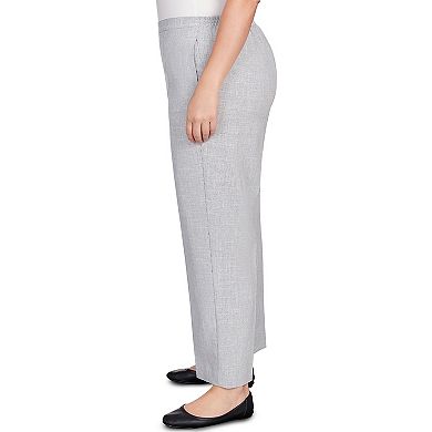 Plus Size Alfred Dunner Plaid Pull-On Length Pants