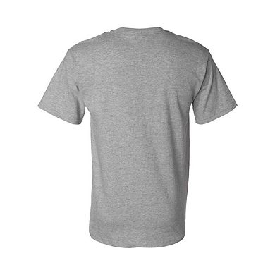 Superman Hockey Stick Short Sleeve Adult T-shirt