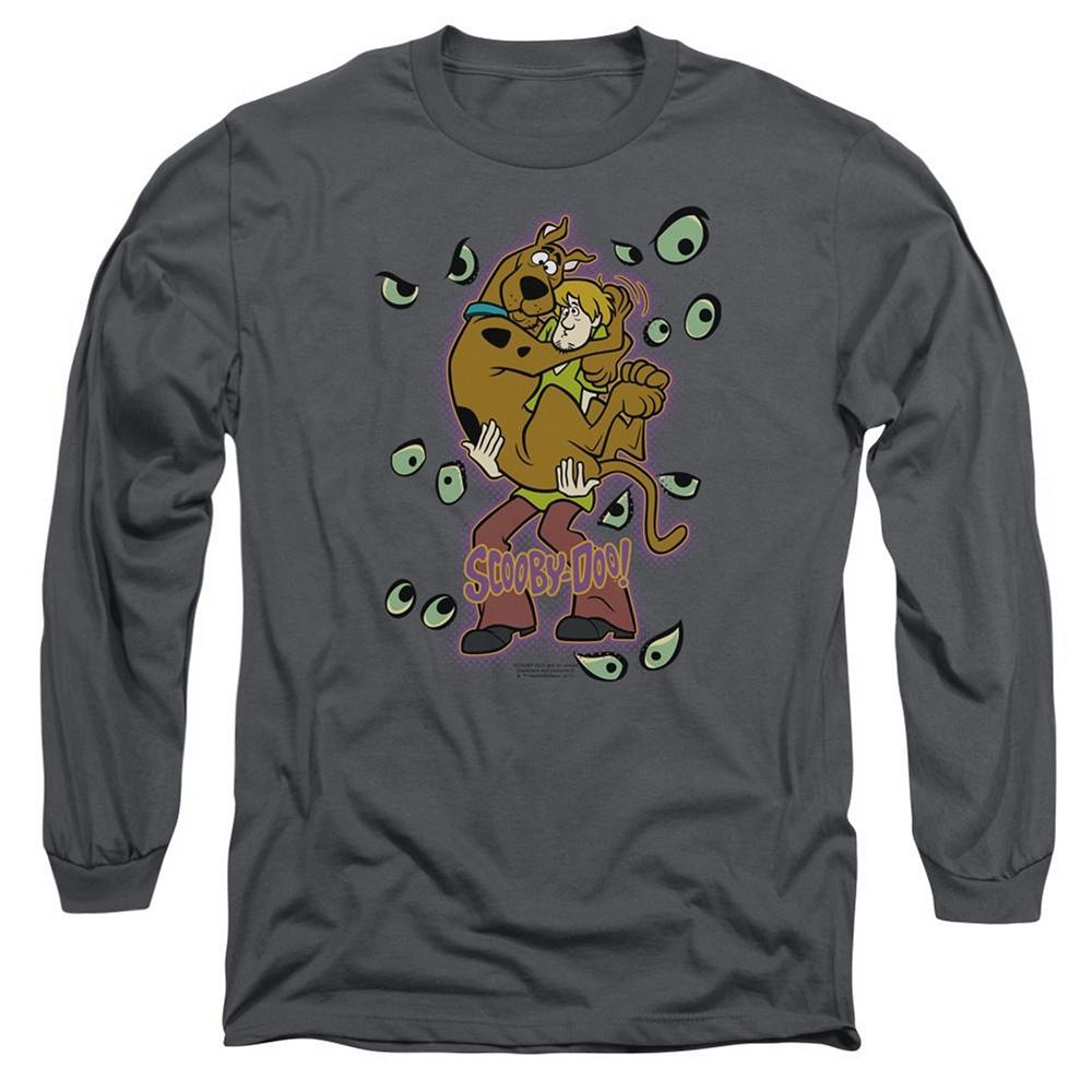 Scooby Doo 'Being Watched' Graphic Men's Heather T-Shirt - Officially Licensed