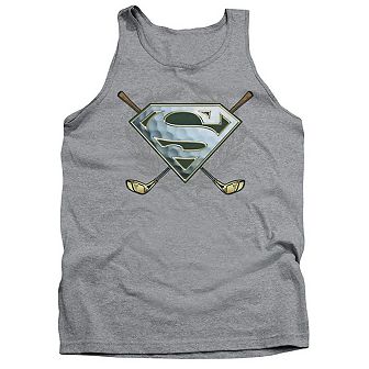 Superman Fore! Adult Tank Top