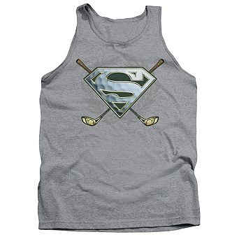 Superman Fore! Adult Tank Top