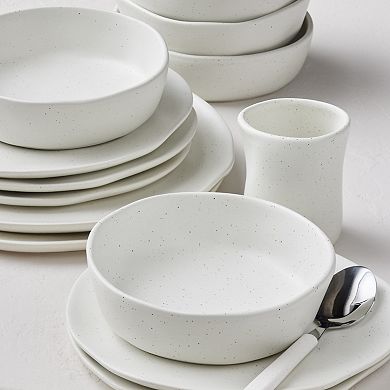 Stone by Mercer Project Hekonda Stoneware 16-Piece Dinnerware Set