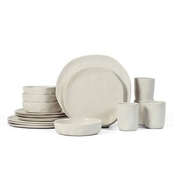 Stone by Mercer Project Hekonda Stoneware 16 pc Dinnerware Set