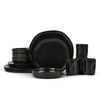Stone by Mercer Project Hekonda Stoneware 16 pc Dinnerware Set