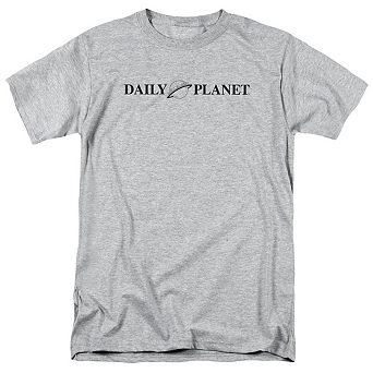 Superman Daily Planet Logo Short Sleeve Adult T-shirt