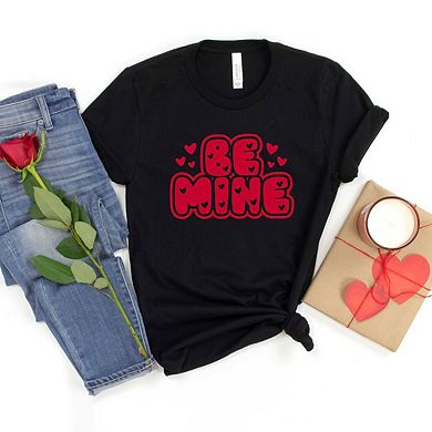 Be Mine Bubble Short Sleeve Graphic Tee