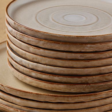 Stone by Mercer Project Shosai Stoneware 16-Piece Dinnerware Set