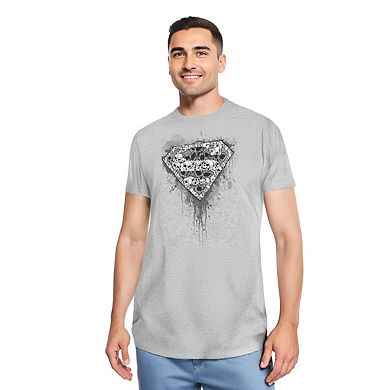 Superman Many Super Skulls Short Sleeve Adult T-shirt