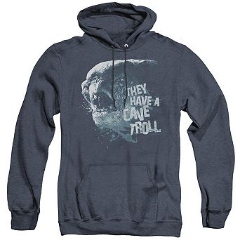 Lord Of The Rings Cave Troll Adult Heather Hoodie