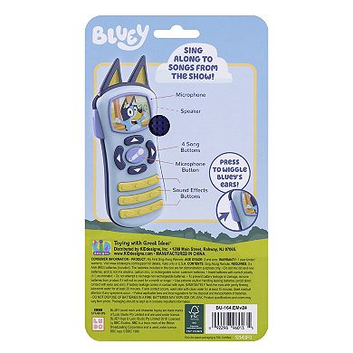 KIDdesigns Bluey My First Sing-Along Remote