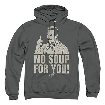 Seinfeld No Soup Adult Pull Over Hoodie