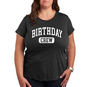 Plus Birthday Crew Graphic Tee