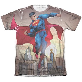 Superman Light And Darkseid Sleeve T-shirt