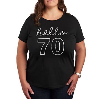 Plus Hello 70 Graphic Tee
