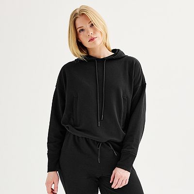 Kohls cropped hoodie sale