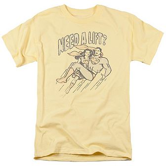 Superman Need A Lift Short Sleeve Adult T-shirt