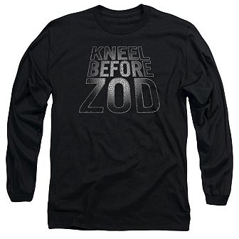 Superman Before Zod Long Sleeve Adult T-shirt