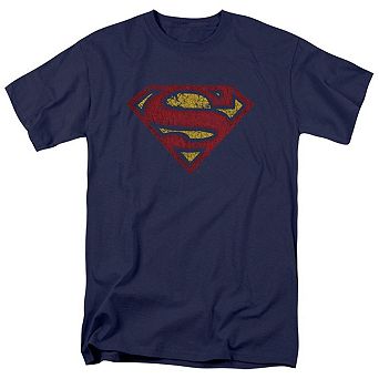 Superman Crackle S Short Sleeve Adult T-shirt