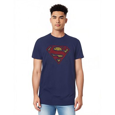 Superman Crackle S Short Sleeve Adult T-shirt