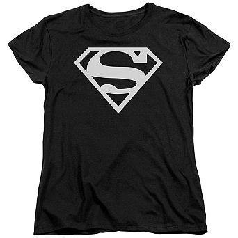 Superman Logo Short Sleeve Womens T-shirt