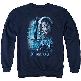 Lord Of The Rings King In The Making Adult Crewneck Sweatshirt