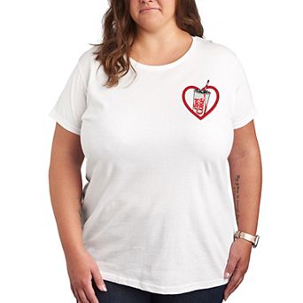 Plus Diet Coke Heart Graphic Tee