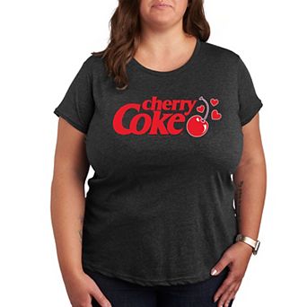 Plus Cherry Coke Heart Cherry Graphic Tee