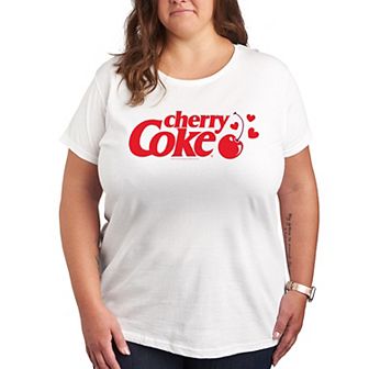 Plus Cherry Coke Heart Cherry Graphic Tee