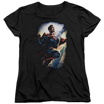 Superman Ck Superstar Short Sleeve Womens T-shirt