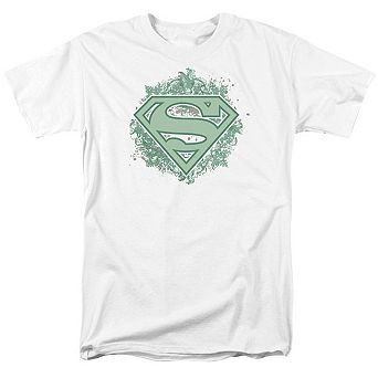Superman Ornate Shield Short Sleeve Adult T-shirt