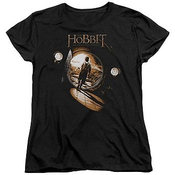 The Hobbit Hobbit Hole Short Sleeve Womens T-shirt
