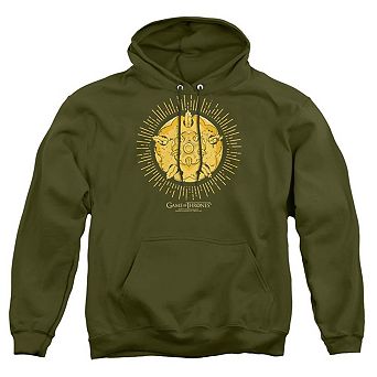 Game Of Thrones Tyrell Burst Logo Adult Pull Over Hoodie