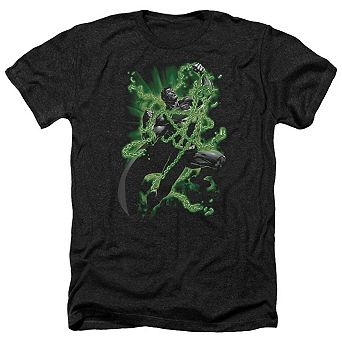 Superman Kryptonite Chains Adult Heather T-shirt