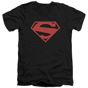 Superman 52 Red Block Short Sleeve T-shirt