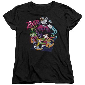 Teen Titans Go To The Movies Rad Short Sleeve Women´s T-Shirt