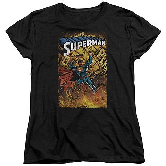 Superman One Short Sleeve Womens T-shirt