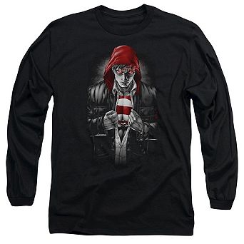 Superman Earth One Long Sleeve Adult T-shirt