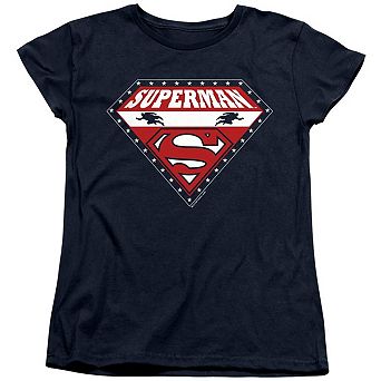 Superman Superman For President Short Sleeve Womens T-shirt