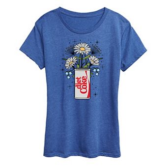 Women's Diet Coke Flowers Graphic Tee