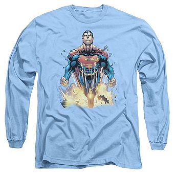Superman 224 Cover Long Sleeve Adult T-shirt