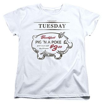 Supernatural Pig N Poke Short Sleeve Women´s T-Shirt