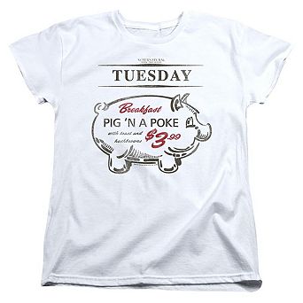 Supernatural Pig N Poke Short Sleeve Women´s T-Shirt