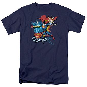 Superman Abilities Short Sleeve Adult T-shirt